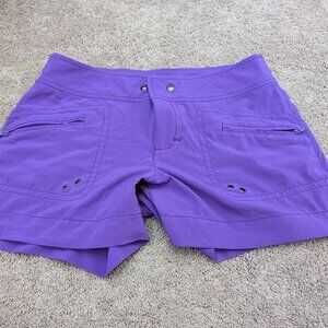 Purple Athleta Shorts